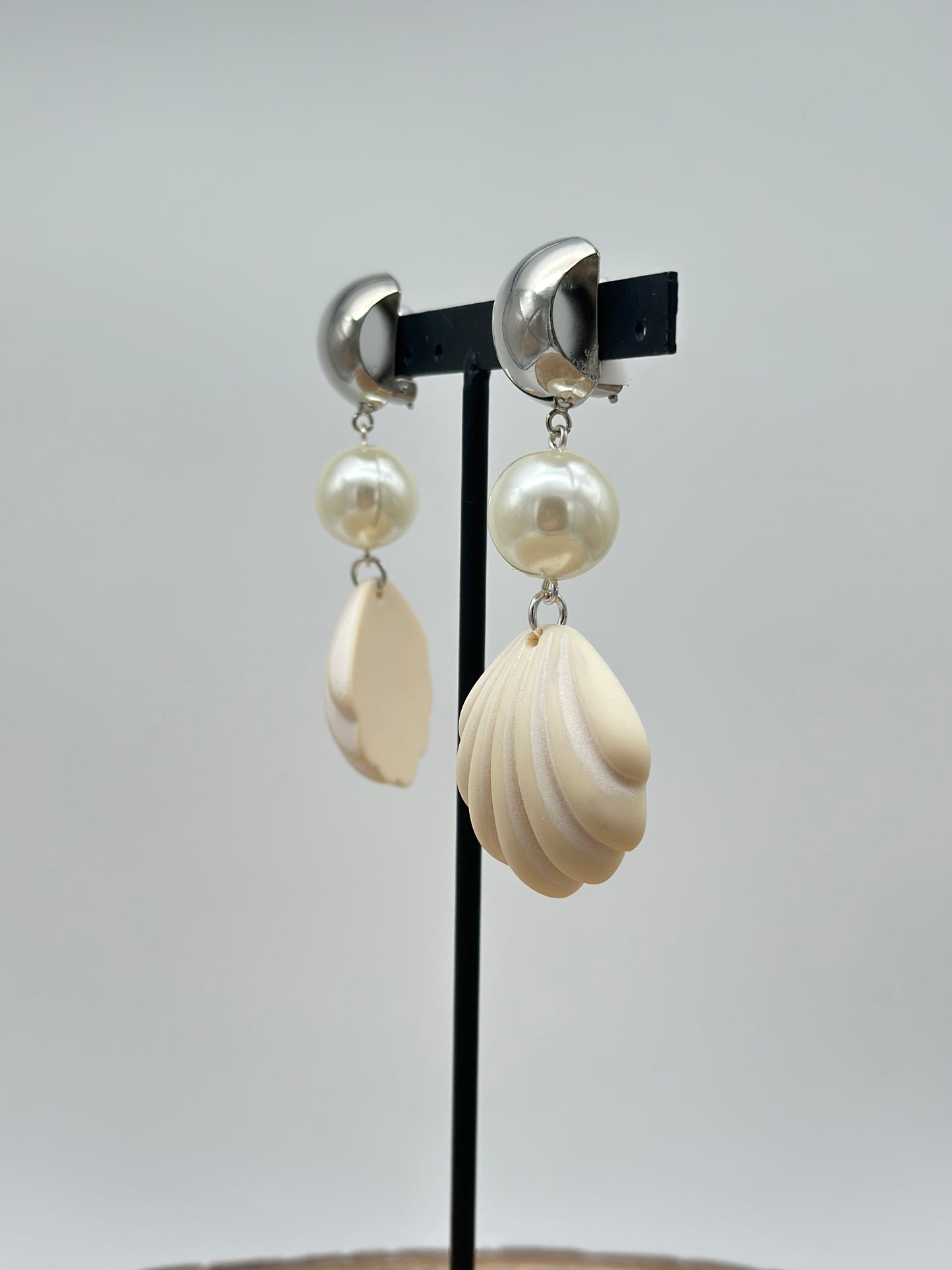 Boucles d’oreilles coquillage - Francine BRAMLI