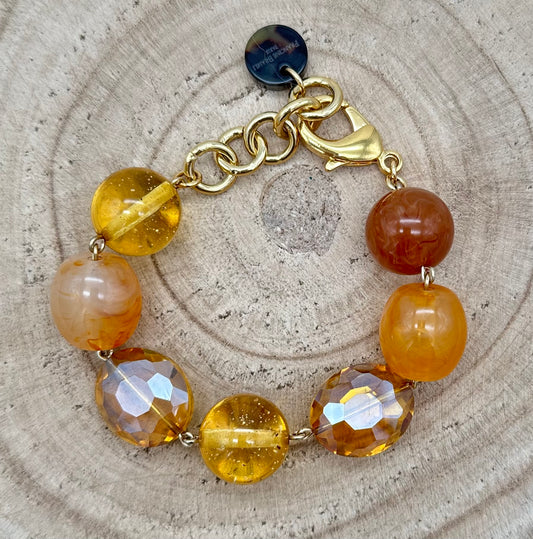 BRACELET ÉLÉMENTS SCINTILLANTS - Francine BRAMLI