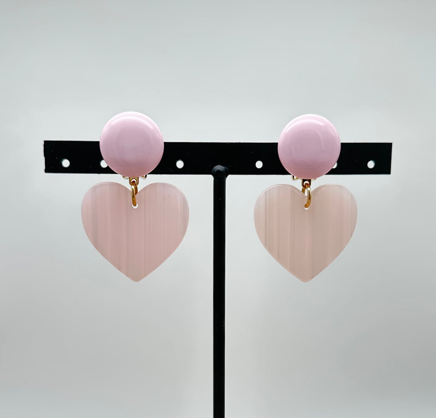 BOUCLES D'OREILLES CŒURS - Francine BRAMLI