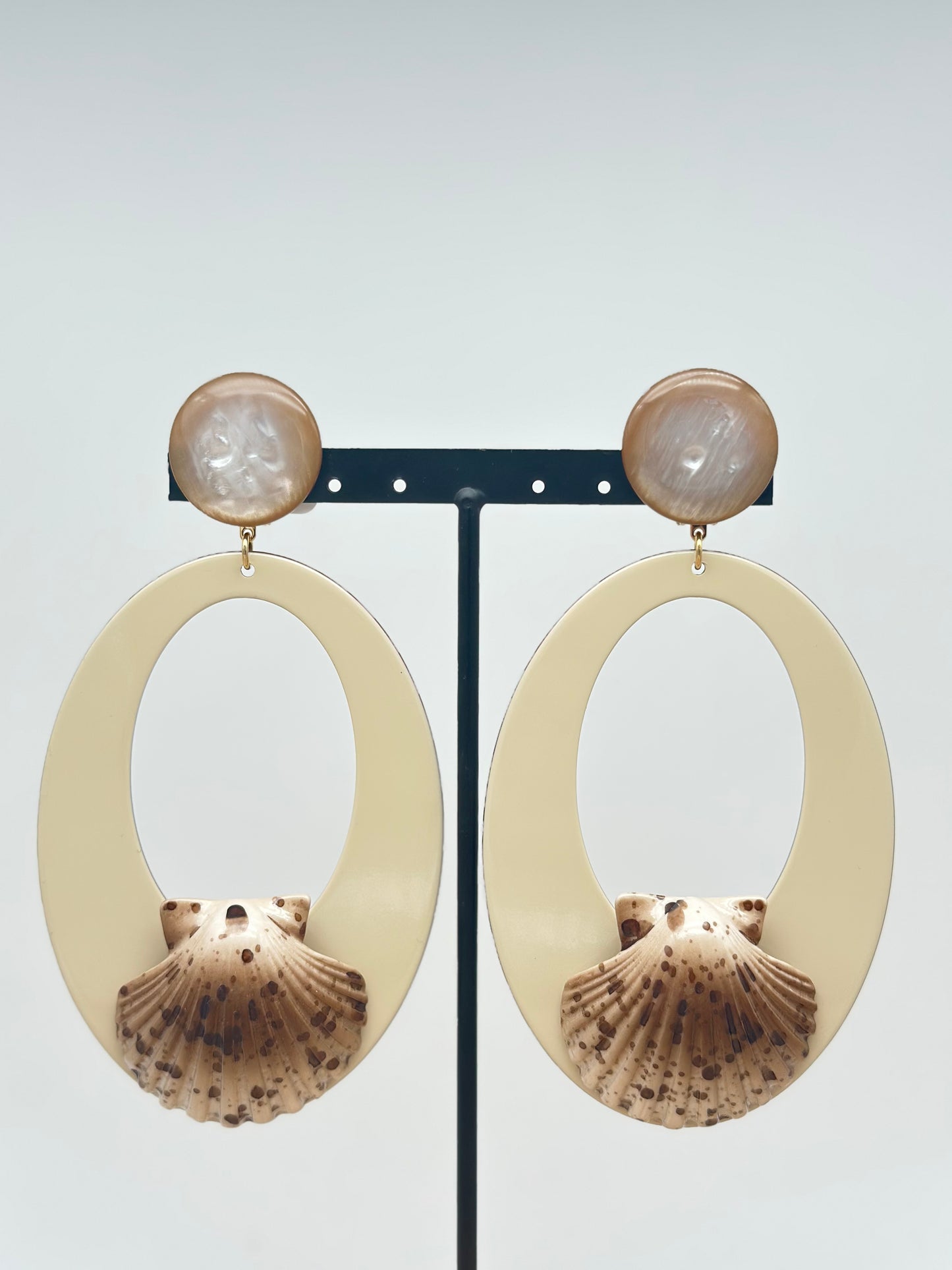 Boucles d’oreilles créoles - Francine BRAMLI