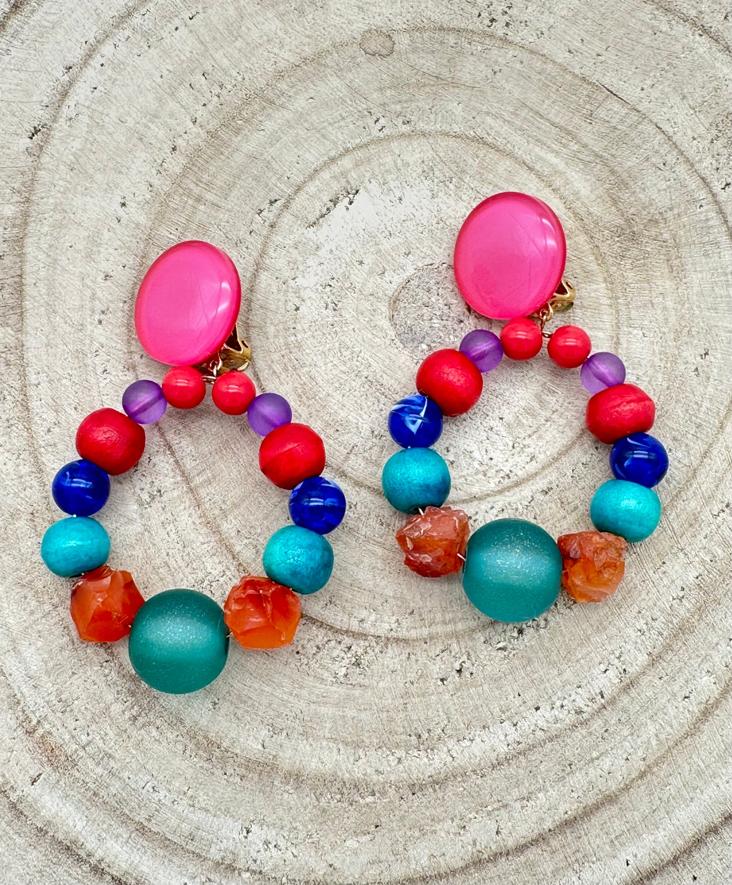 BOUCLES D'OREILLES BASTILLE - Francine BRAMLI