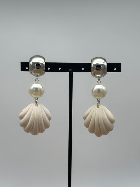 Boucles d’oreilles coquillage - Francine BRAMLI