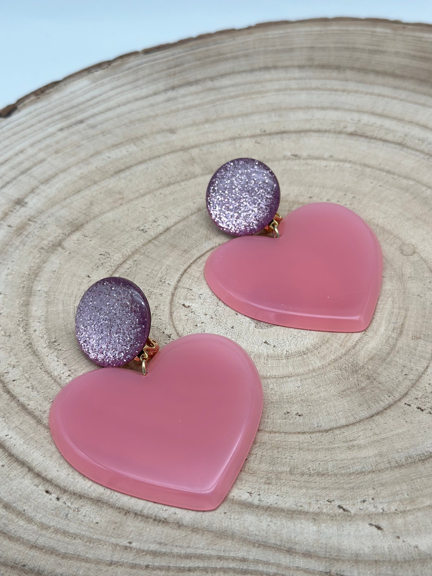 Boucles d’oreilles COEUR - Francine BRAMLI