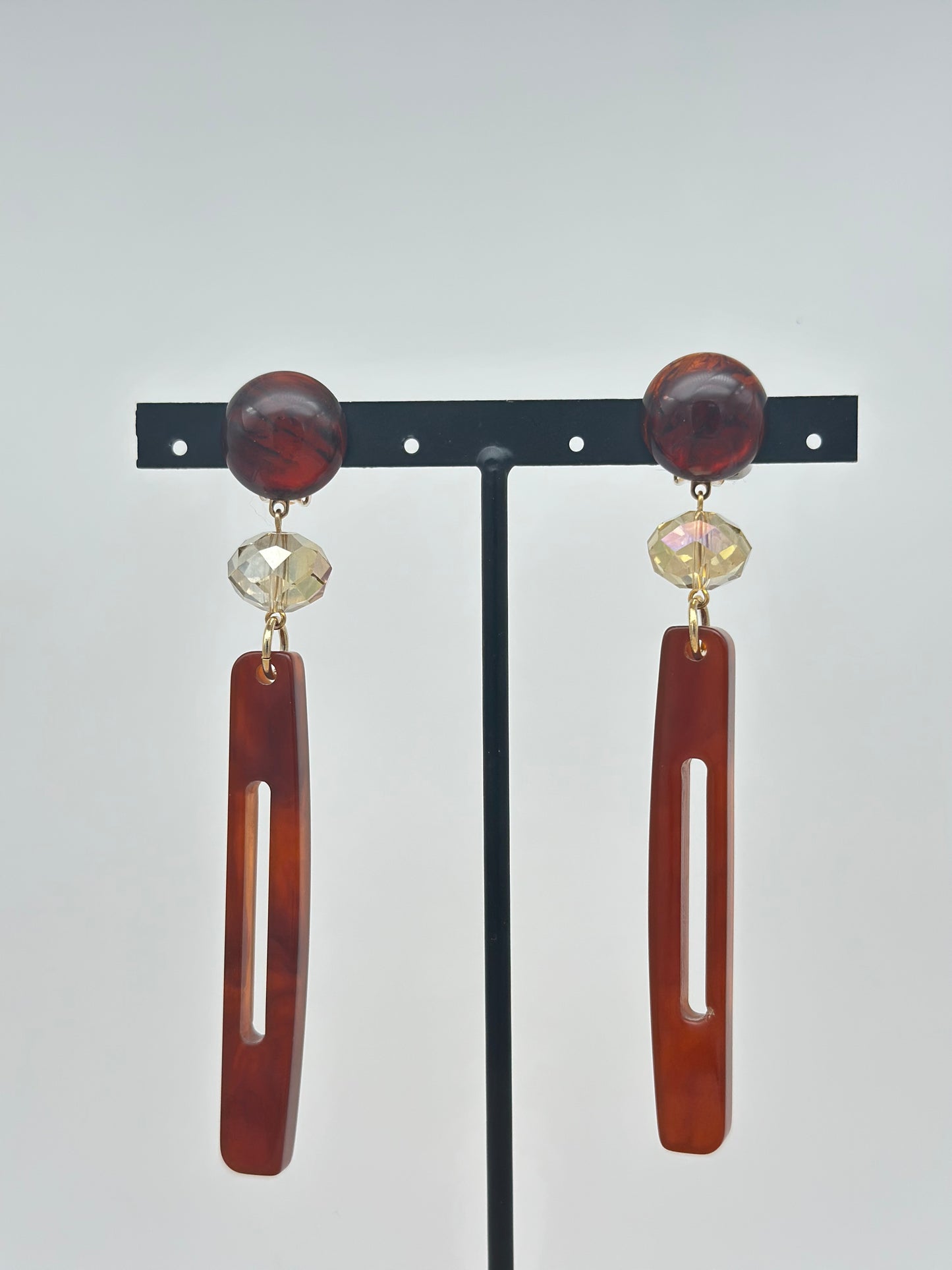 Boucles d’oreilles Bâton - Francine BRAMLI