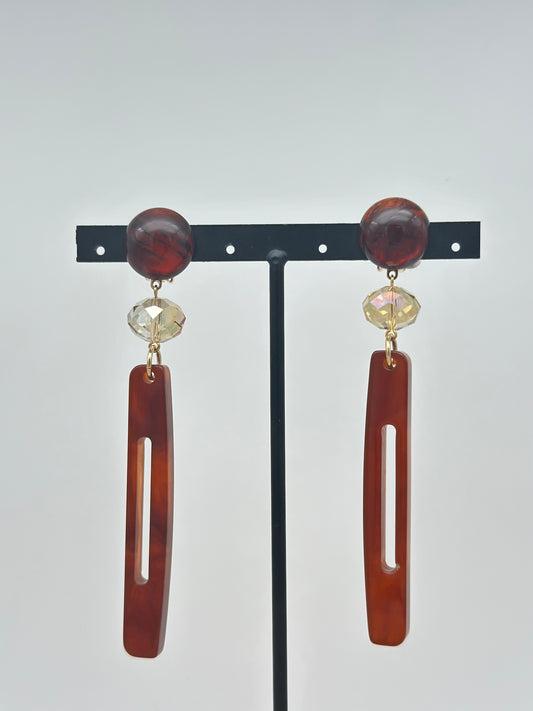 Boucles d’oreilles Bâton - Francine BRAMLI