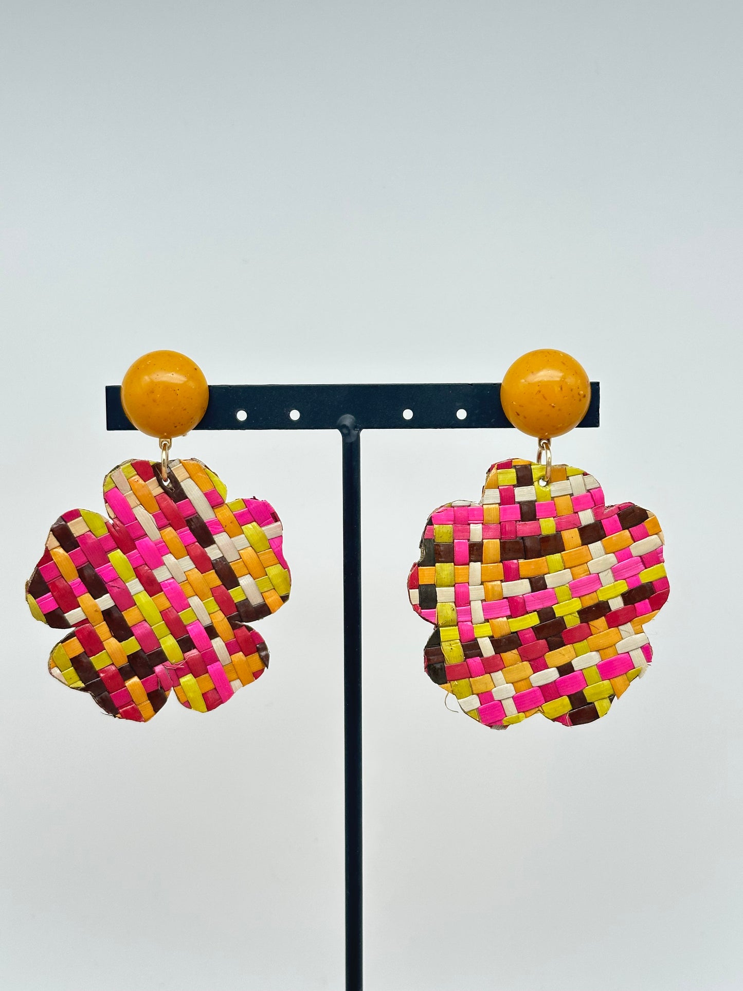 Boucles d’oreilles RAMBOUTAN  - Francine BRAMLI