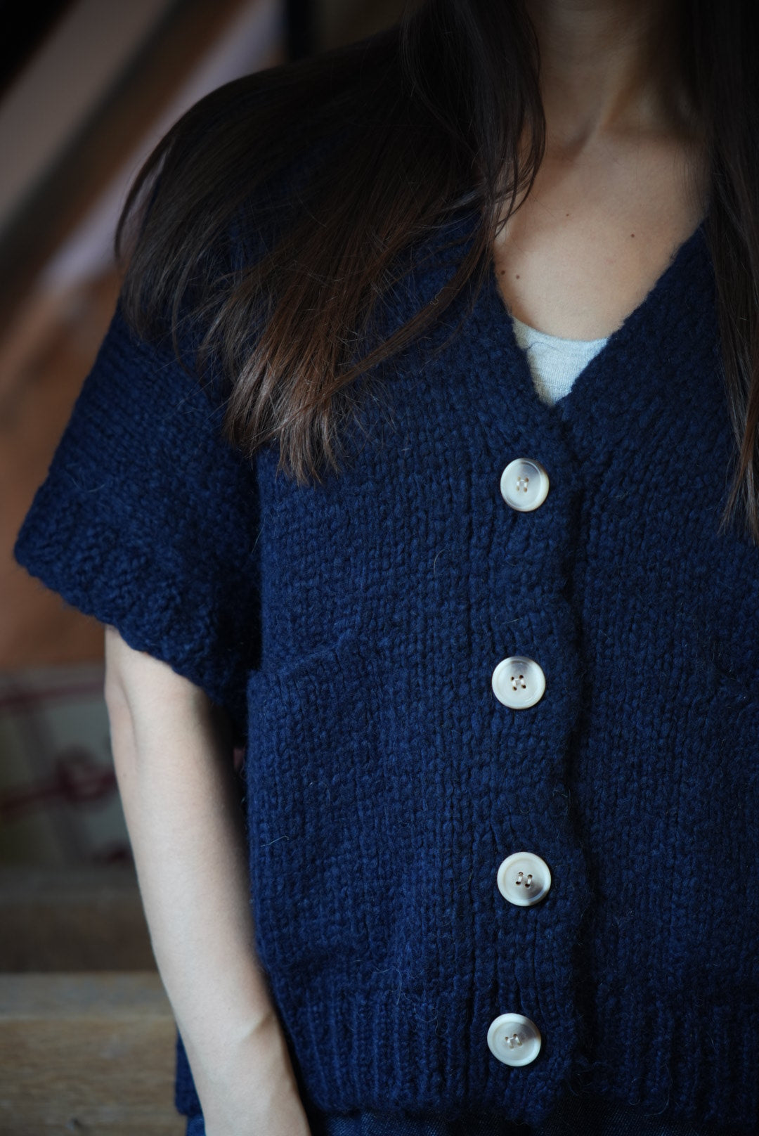 Gilet col V