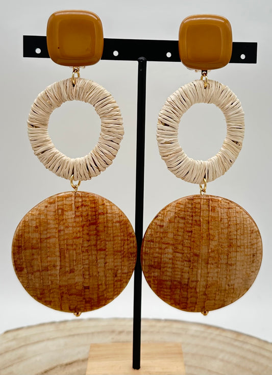 BOUCLES D'OREILLES en BOUCLES D'OREILLESIS - Francine BRAMLI