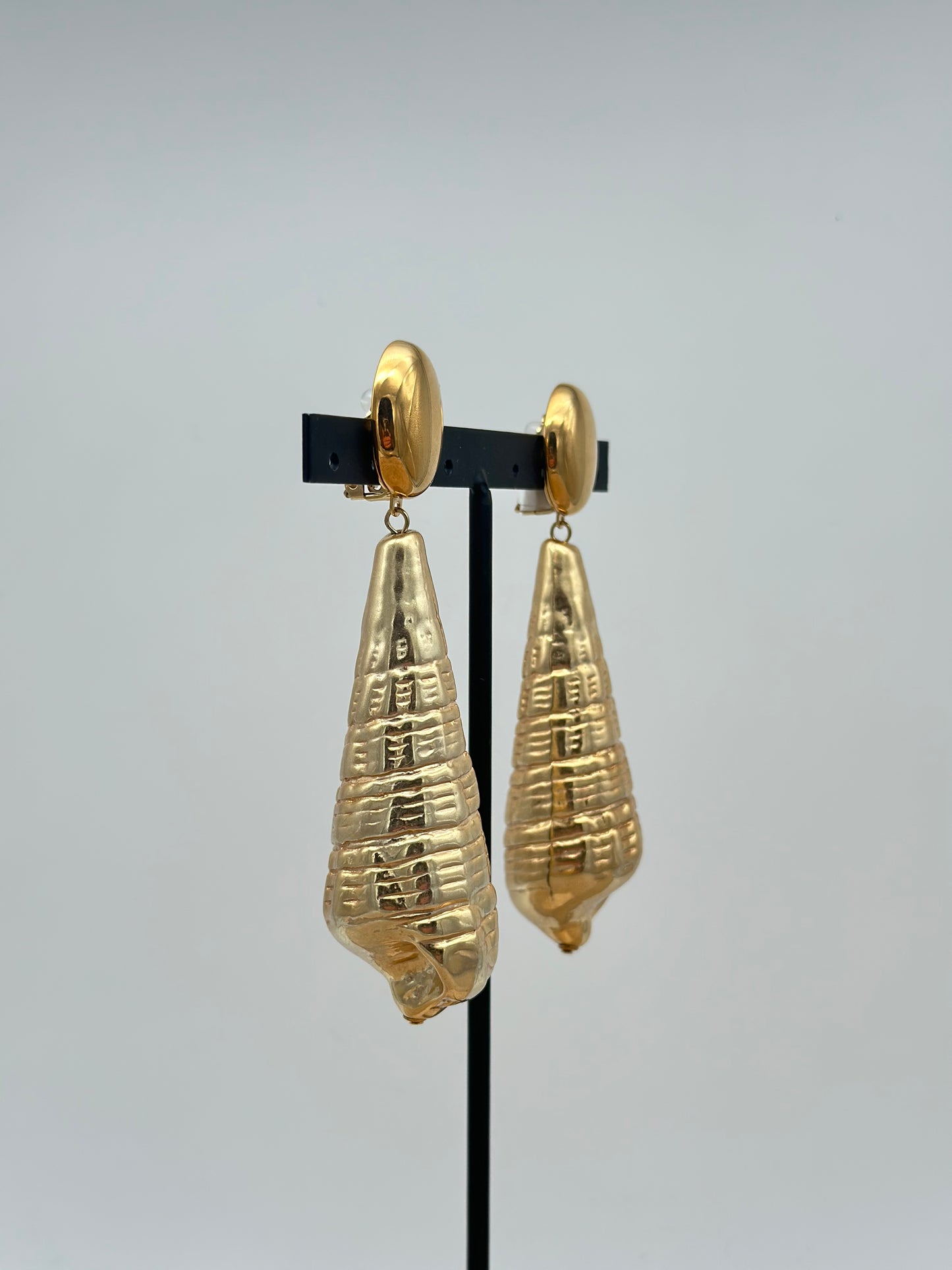 Boucles d’oreilles coquillage- Francine BRAMLI