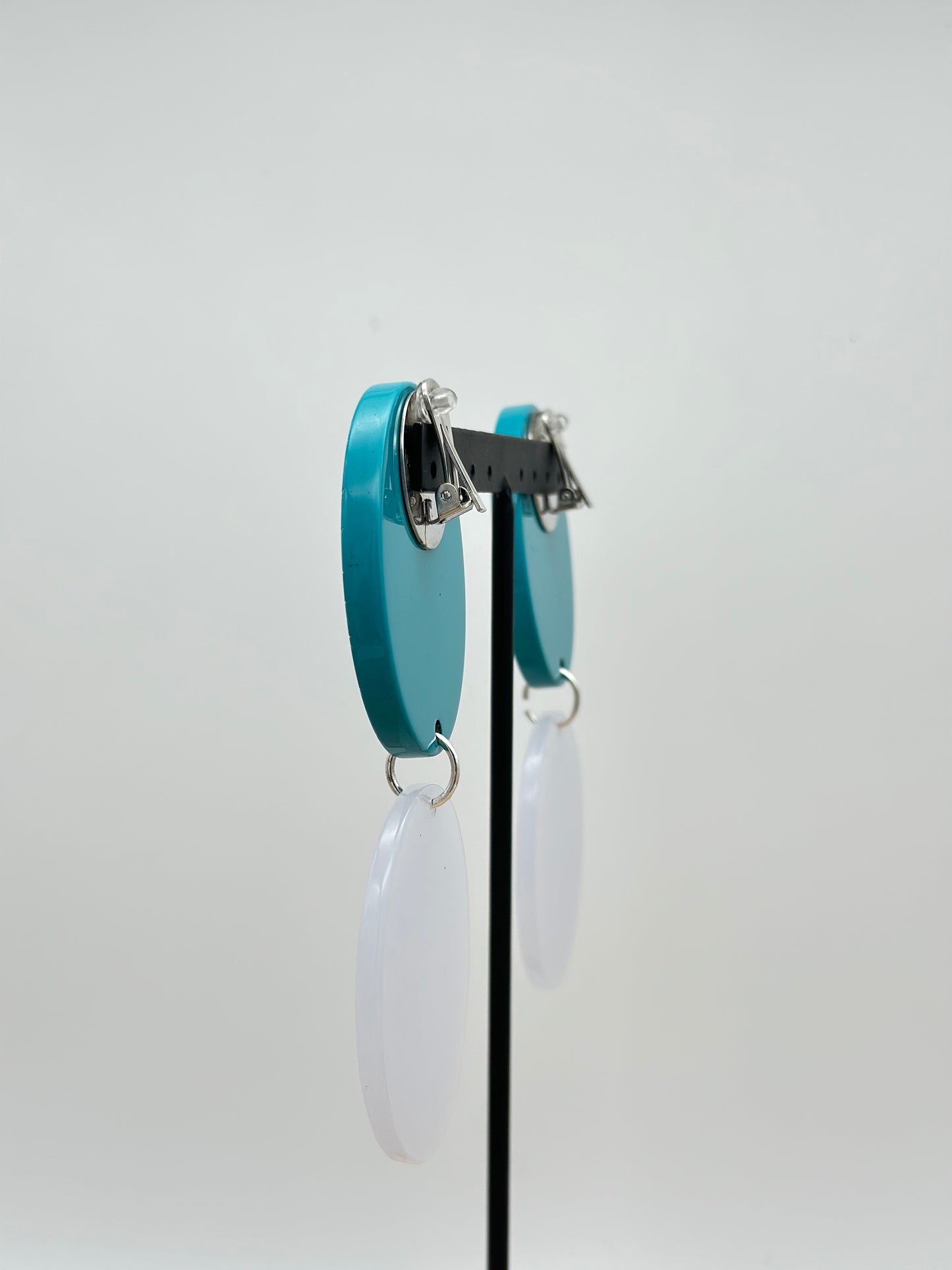 Boucles d’oreilles plaque girafe double - Francine BRAMLI