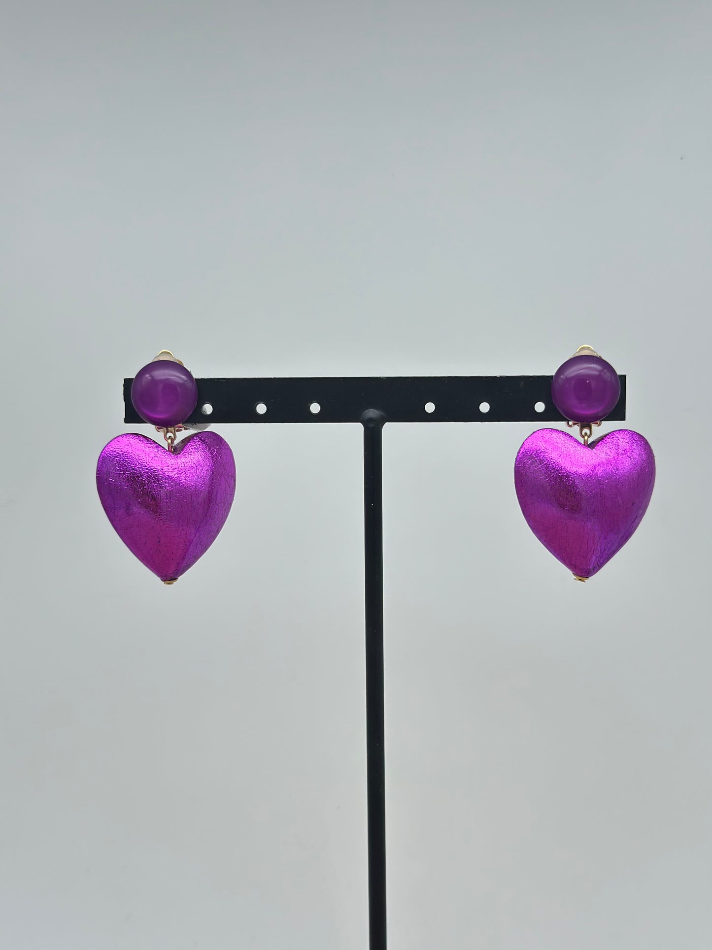 Boucles d’oreilles CŒUR  - Francine BRAMLI