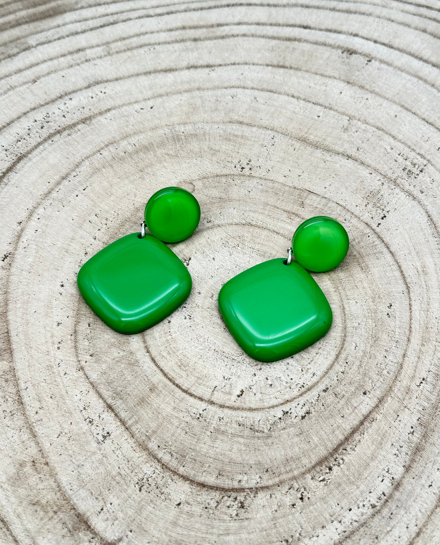 BOUCLES D’OREILLES LOSANGES - Francine BRAMLI