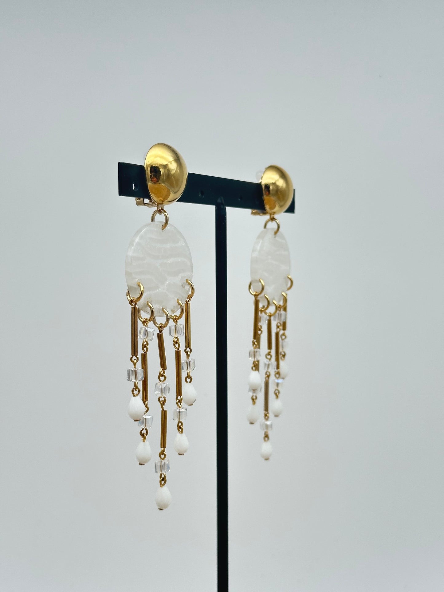 Boucles d’oreilles Pampilles - Francine BRAMLI