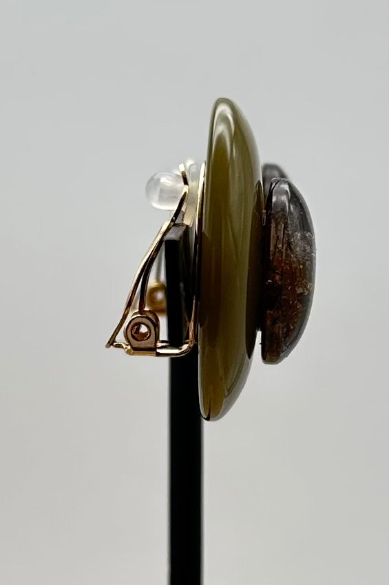 CABOCHON KAKI - Francine BRAMLI