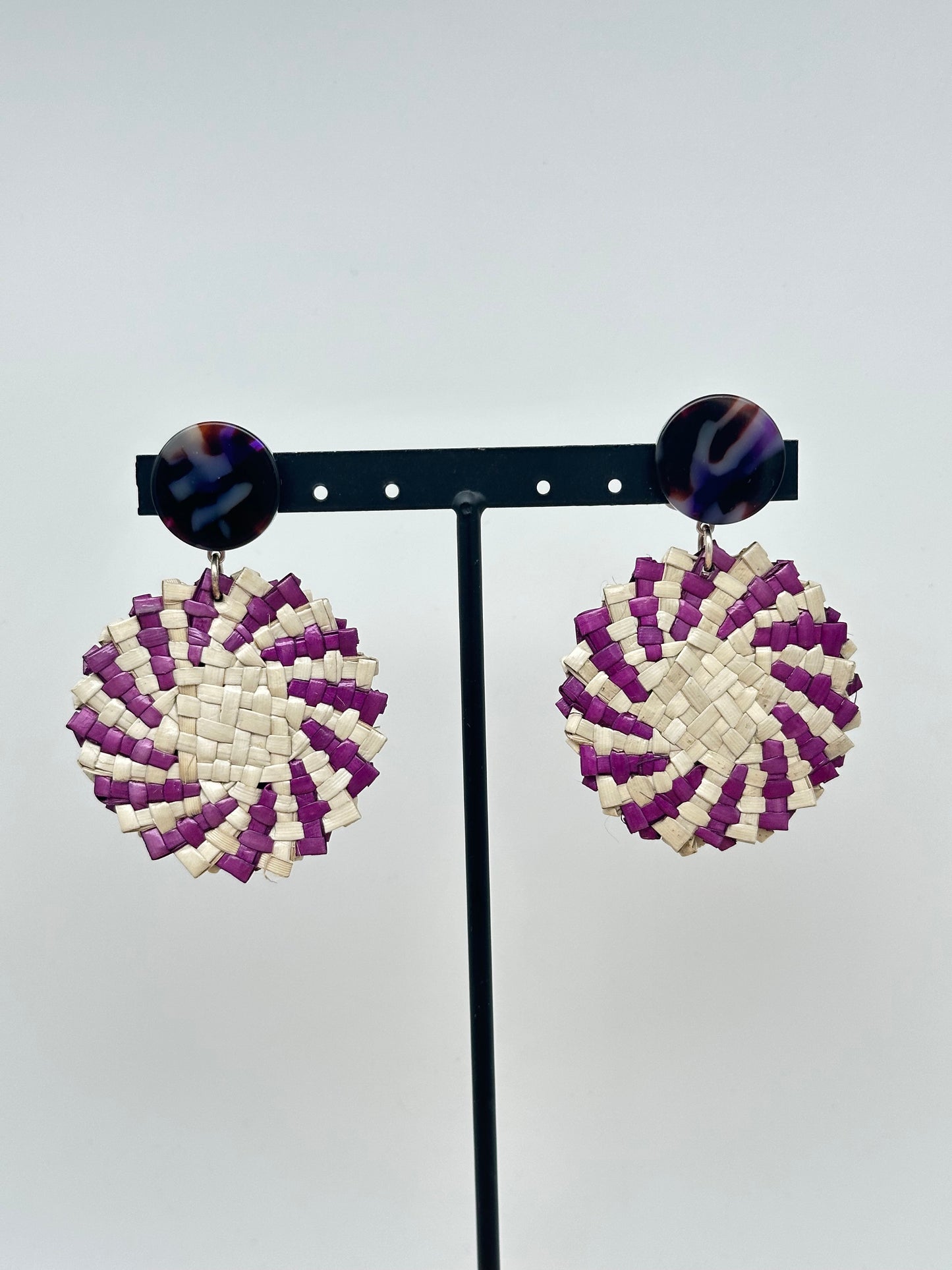 Boucles d’oreilles RAMBOUTAN  - Francine BRAMLI