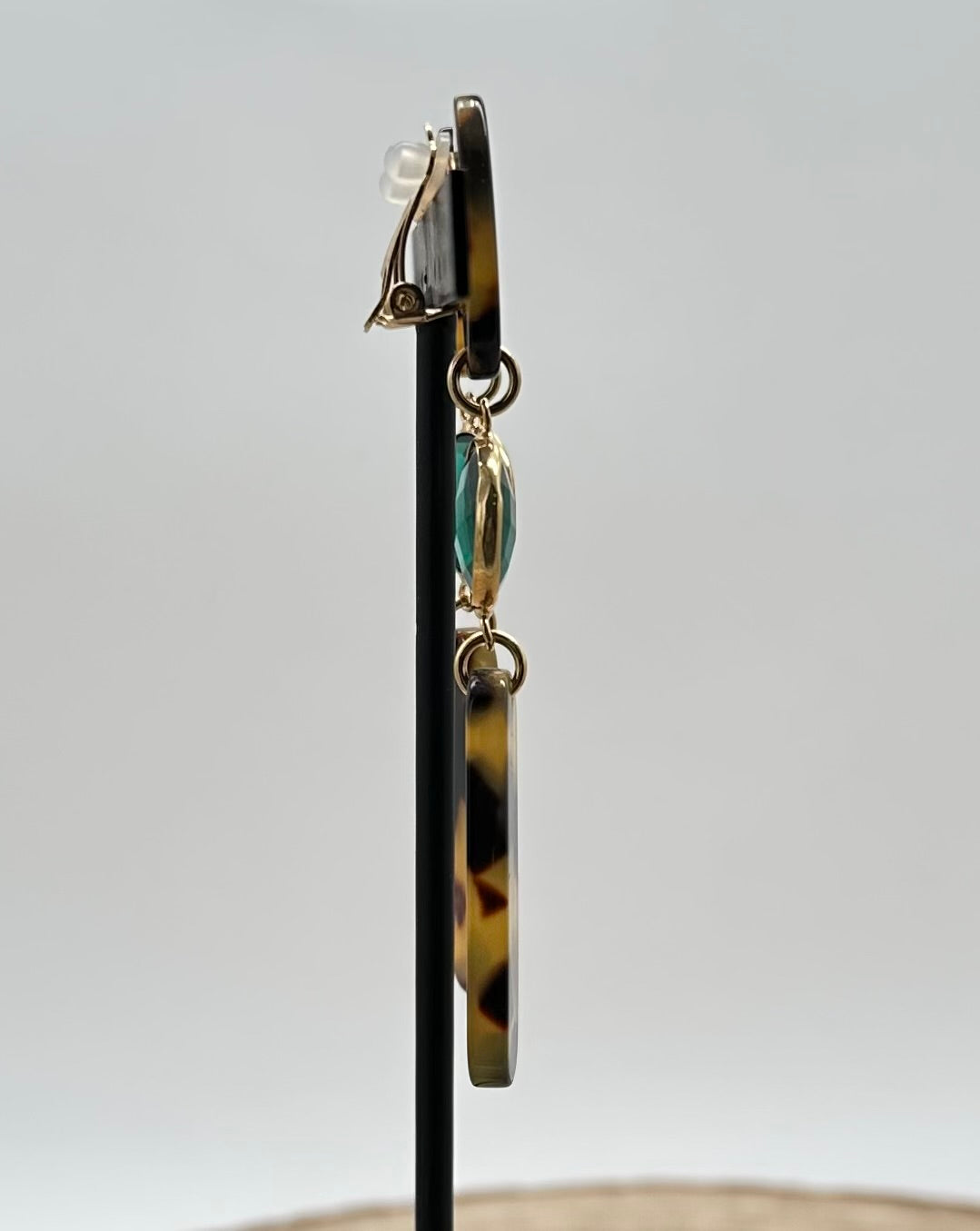 BOUCLES D'OREILLES ÉLÉMENTS SCINTILLANTS -  Francine BRAMLI