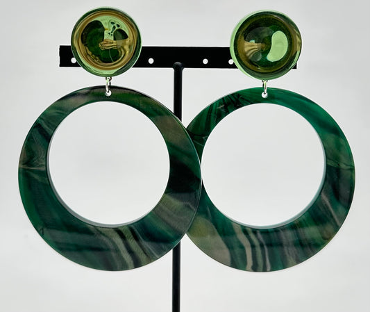 BOUCLES D'OREILLES CRÉOLES - Francine BRAMLI