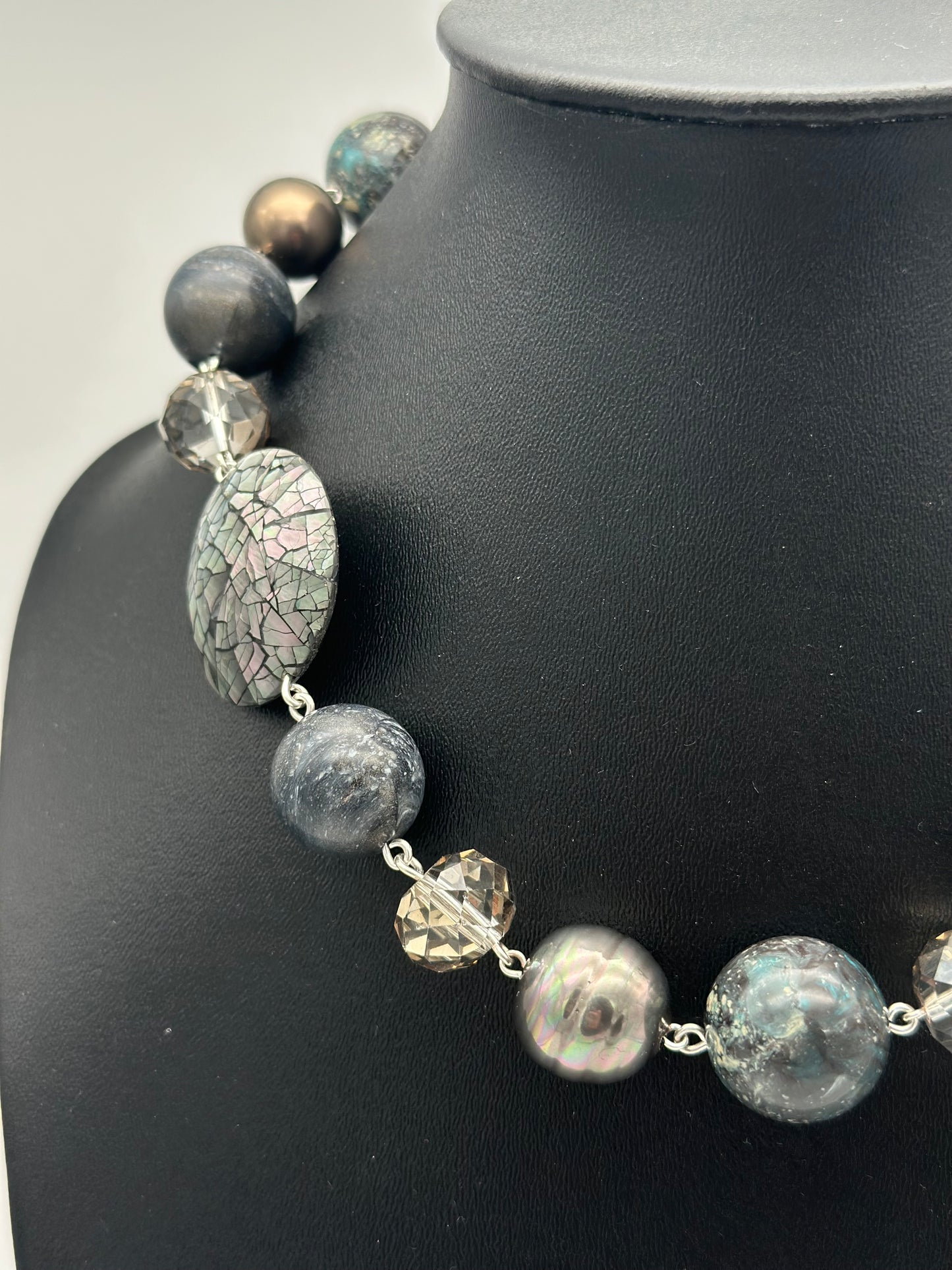 Collier perles fantaisie - Francine BRAMLI