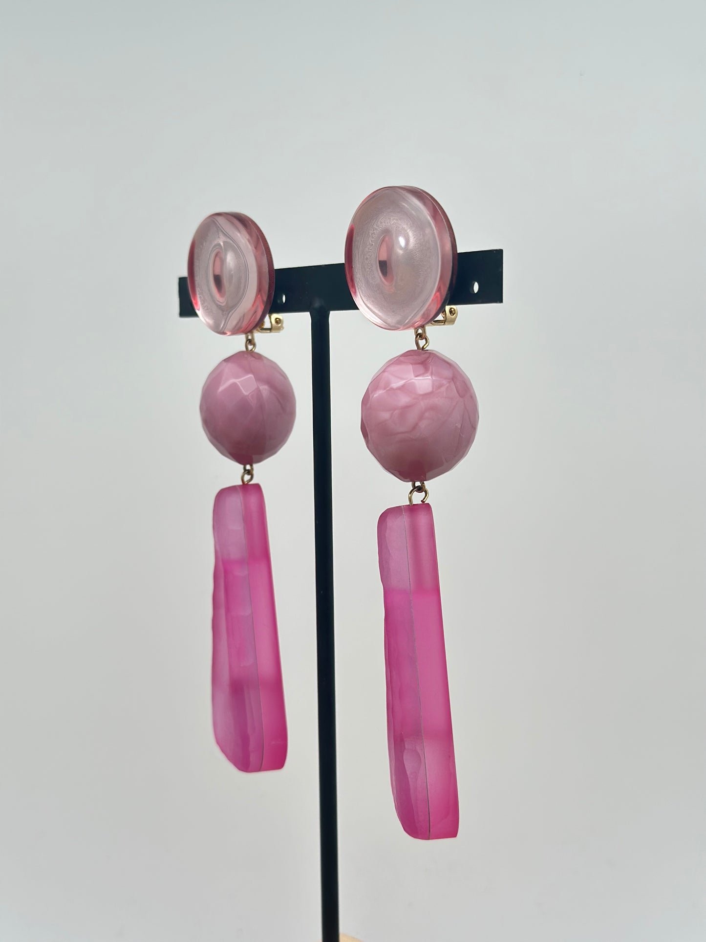 Boucles d’oreilles GIVRÉES - Francine BRAMLI
