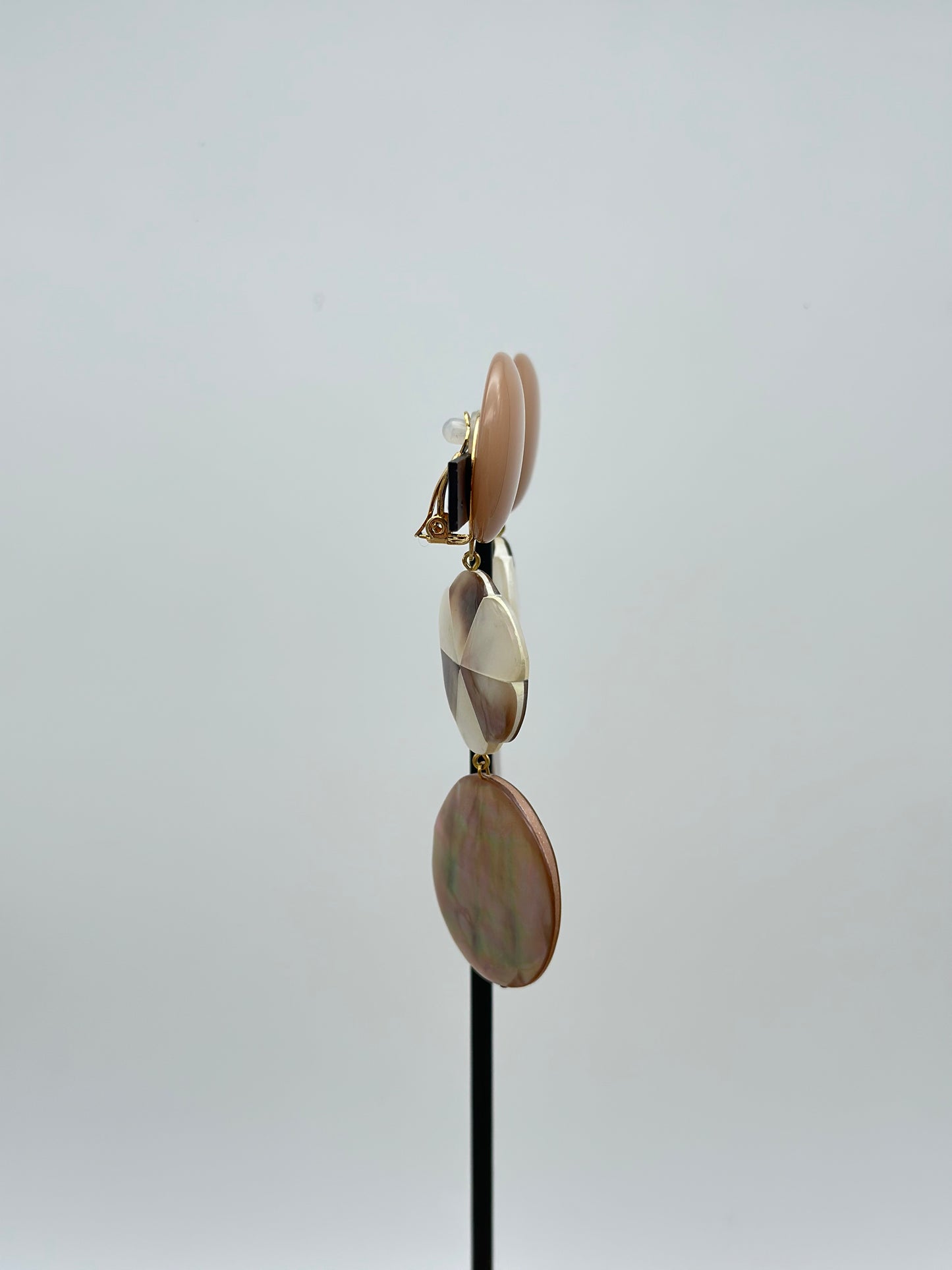 Boucles d’oreilles nacre candy - Francine BRAMLI