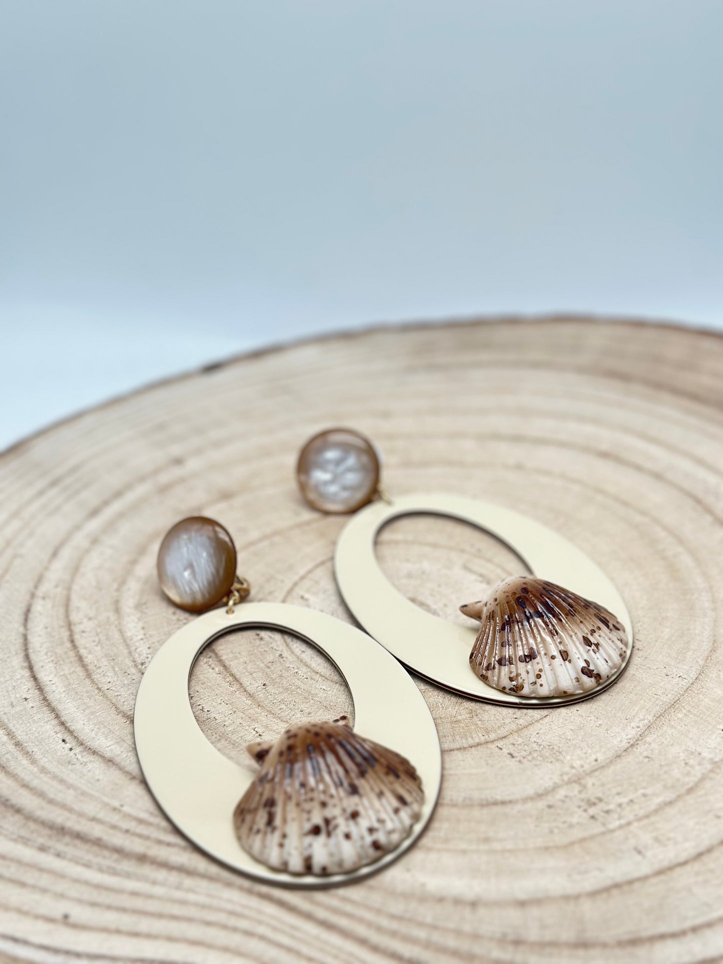 Boucles d’oreilles créoles - Francine BRAMLI