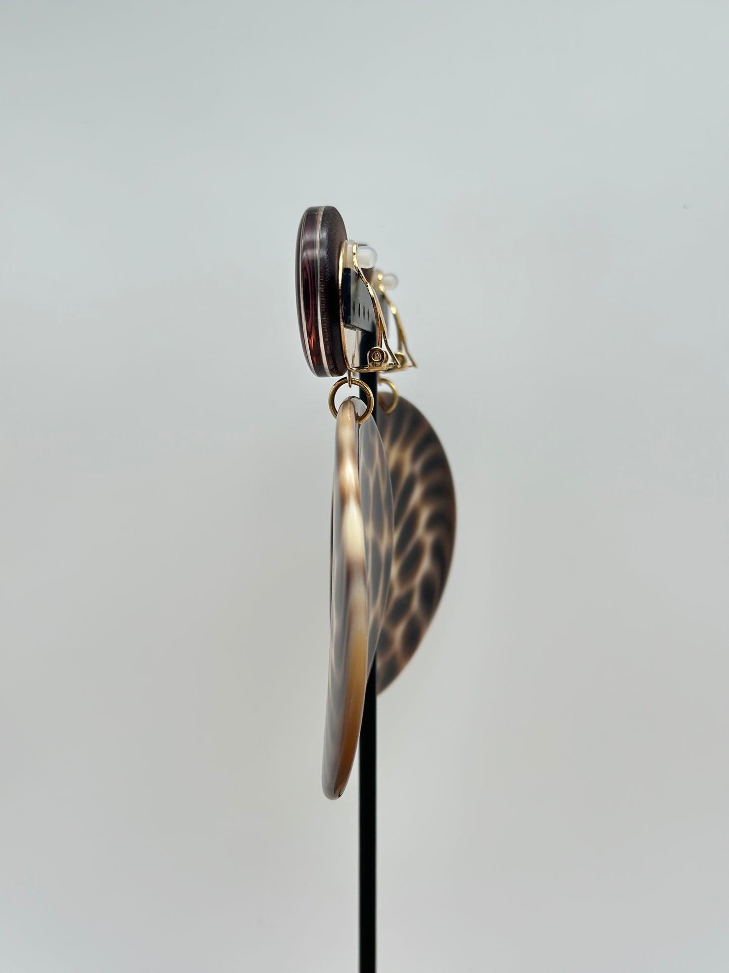 Boucles d’oreilles PLAQUES - Francine BRAMLI