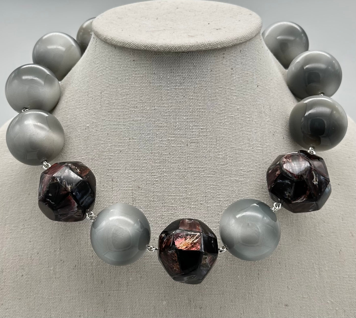 COLLIER PERLES - Francine BRAMLI