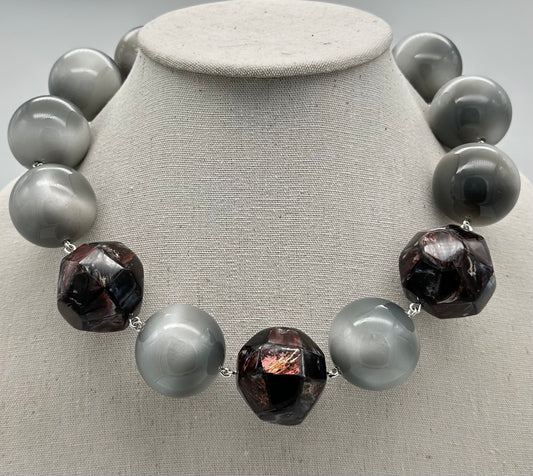 COLLIER PERLES - Francine BRAMLI