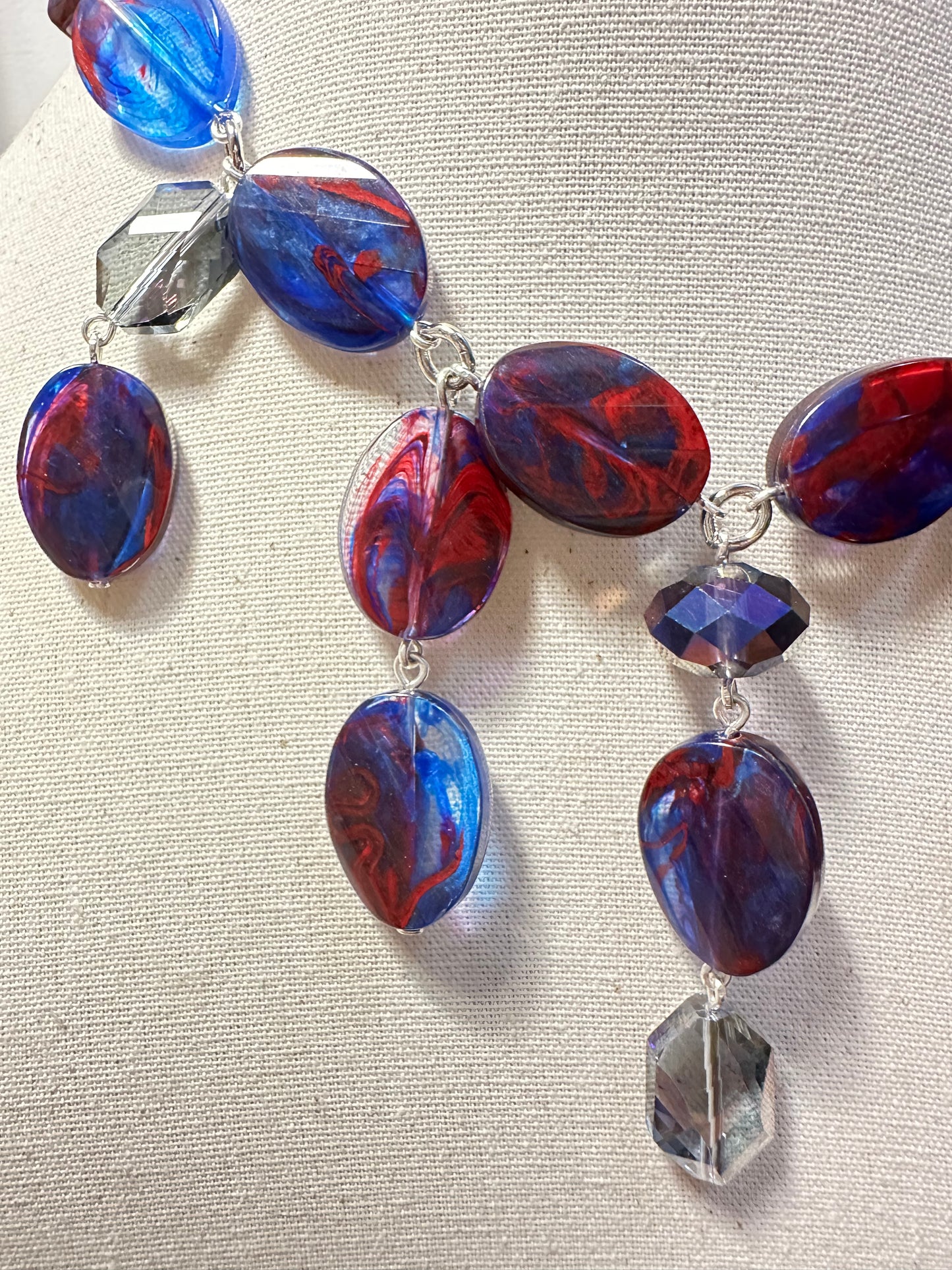 COLLIER ÉLÉMENTS SCINTILLANTS - Francine BRAMLI