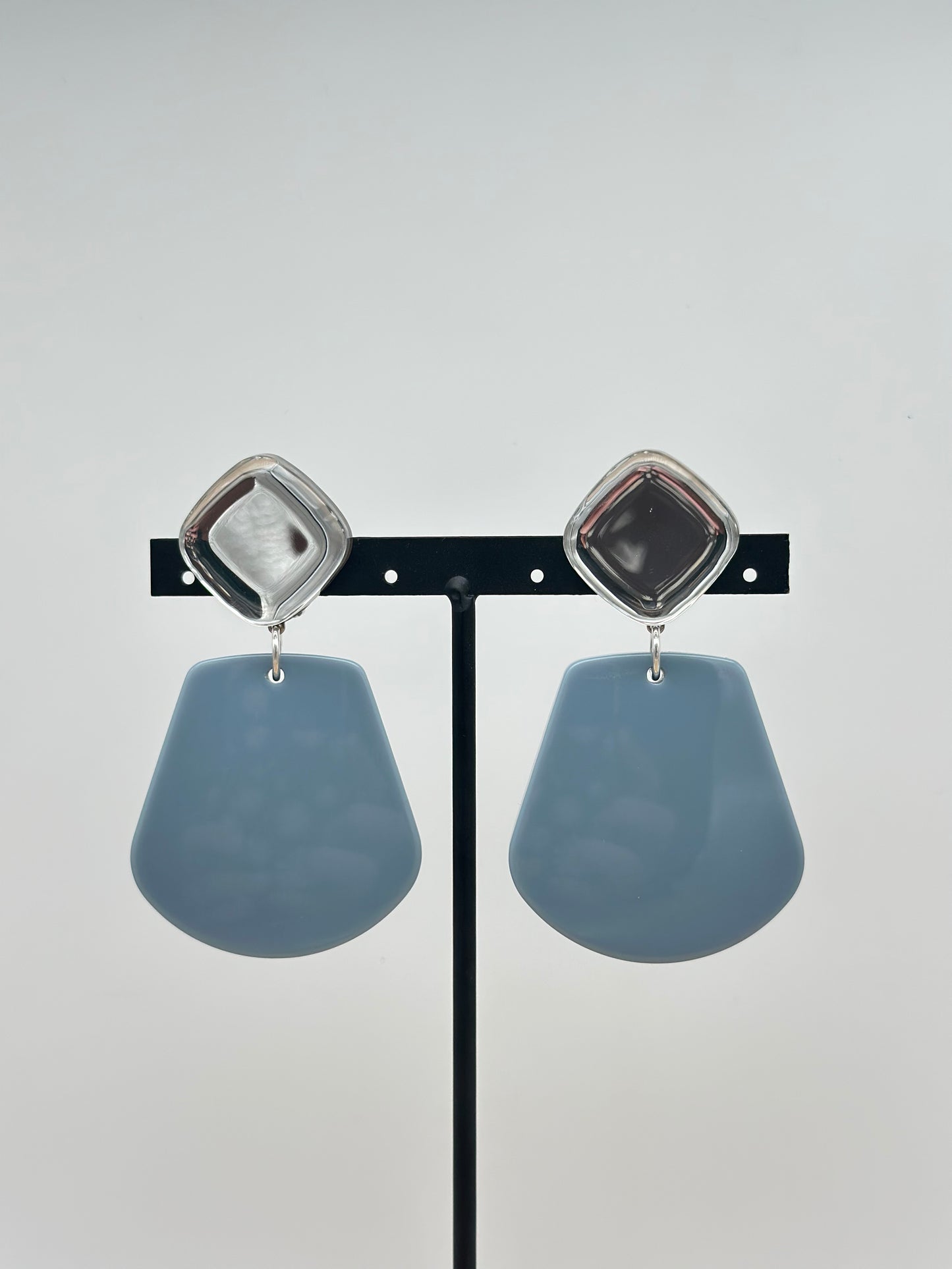 Boucles d’oreilles PLAQUES - Francine BRAMLI