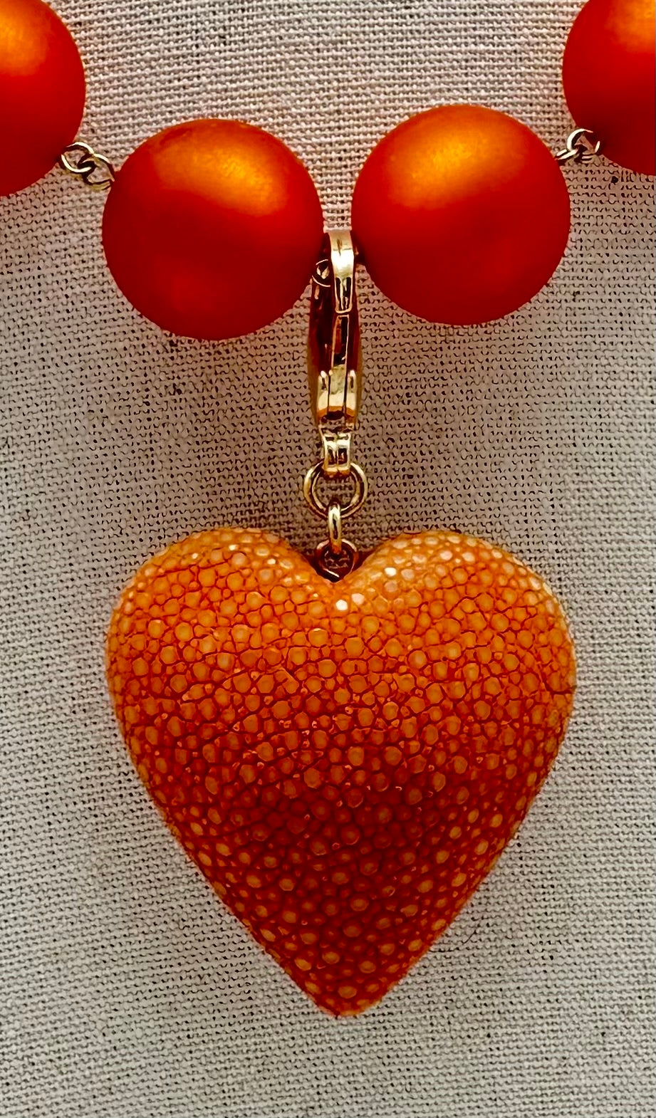 COLLIER CŒUR - Francine BRAMLI