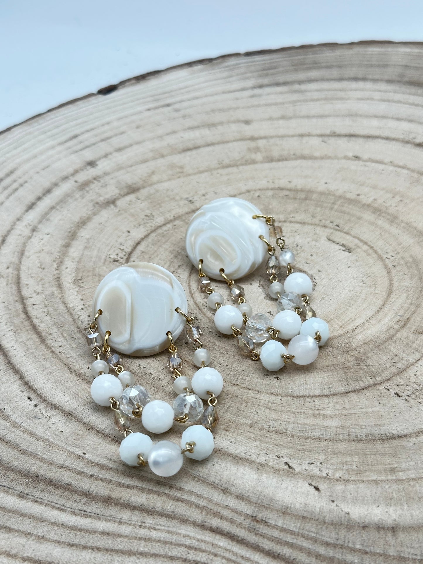 Boucles d’oreilles Pampilles - Francine BRAMLI