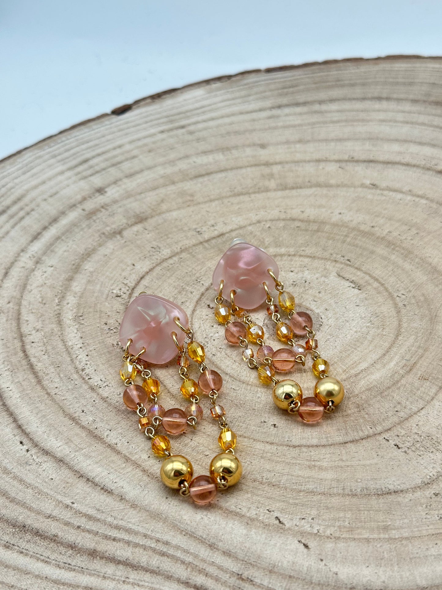 Boucles d’oreilles Pampilles - Francine BRAMLI