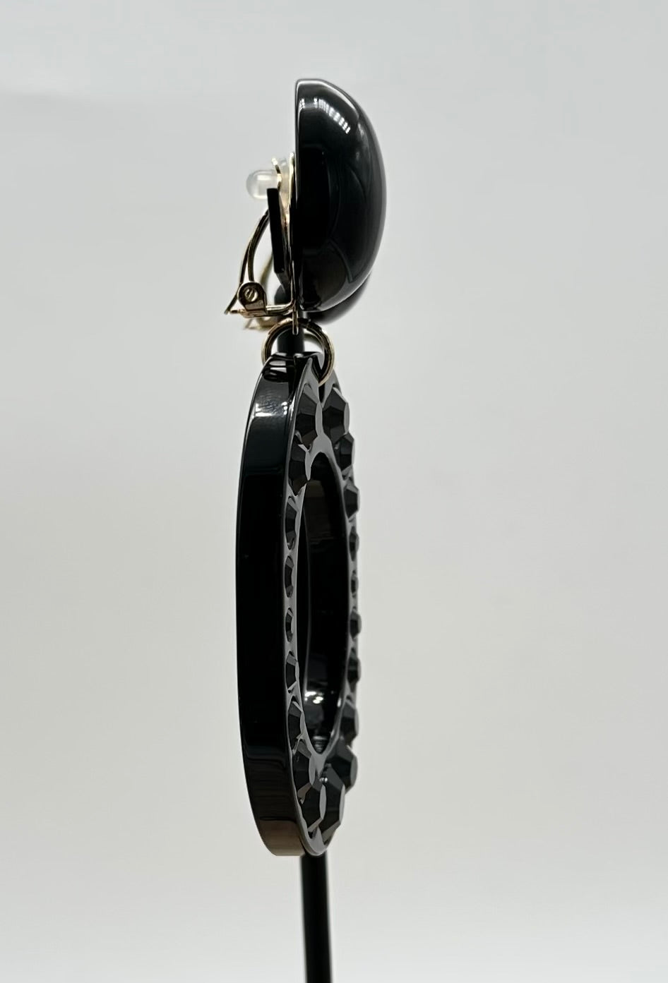 BOUCLES D'OREILLES ÉLÉMENTS SCINTILLANTS Francine BRAMLI