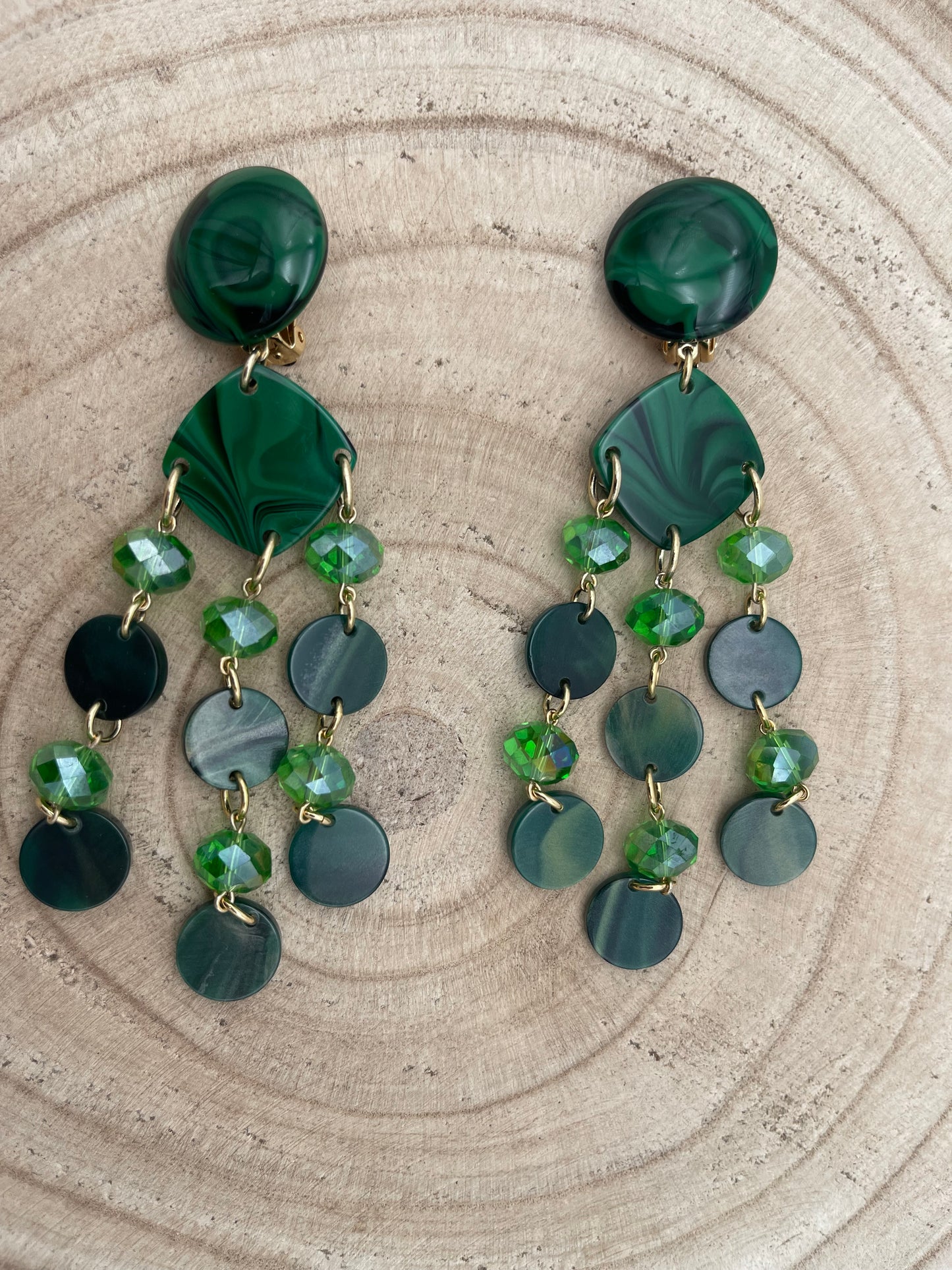 BOUCLES D’OREILLES PAMPILLES - Francine BRAMLI