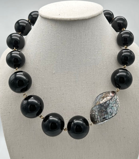 COLLIER PERLES - Francine BRAMLI