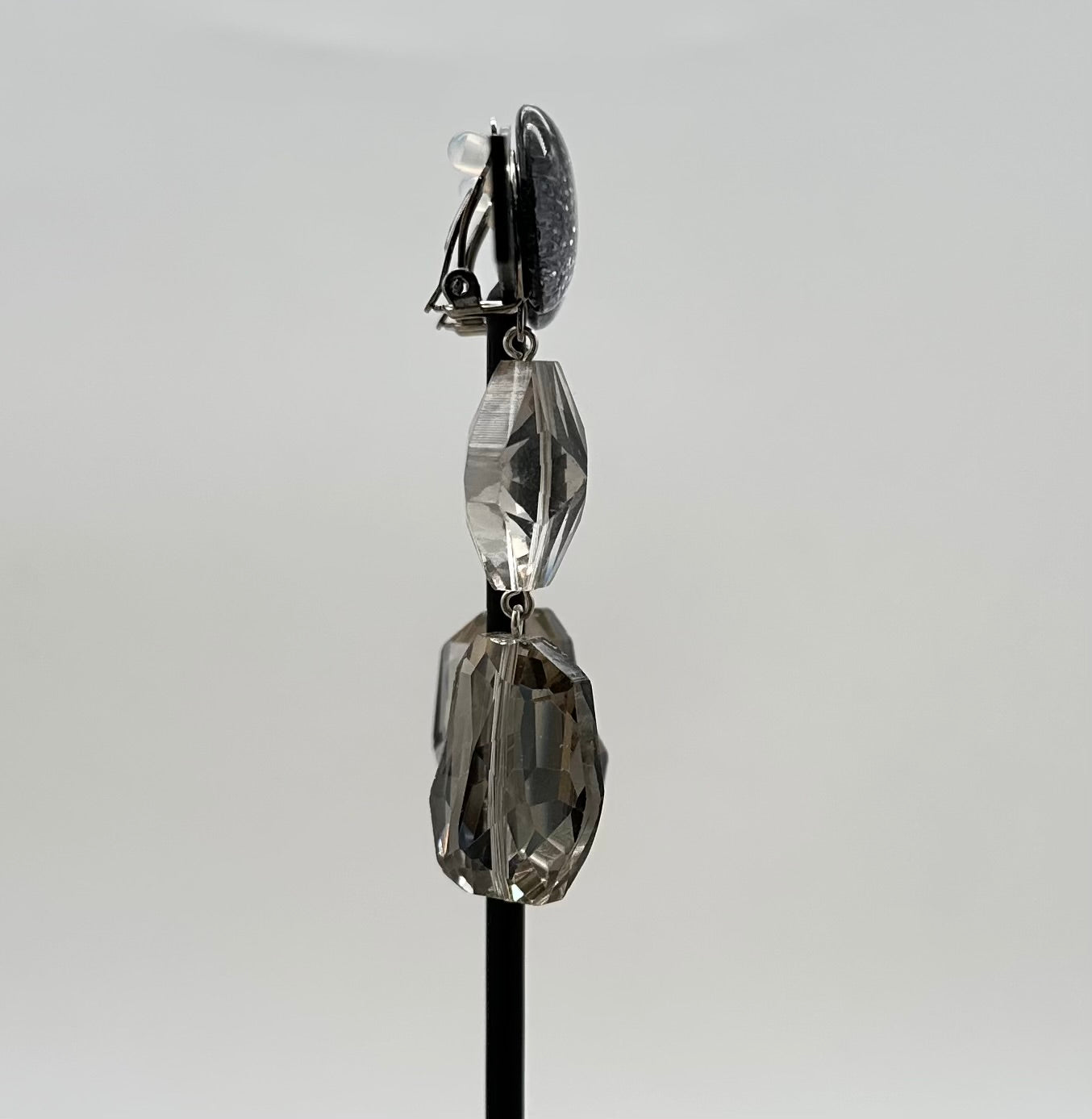 BOUCLES D'OREILLES ÉLÉMENTS SCINTILLANTS - Francine BRAMLI