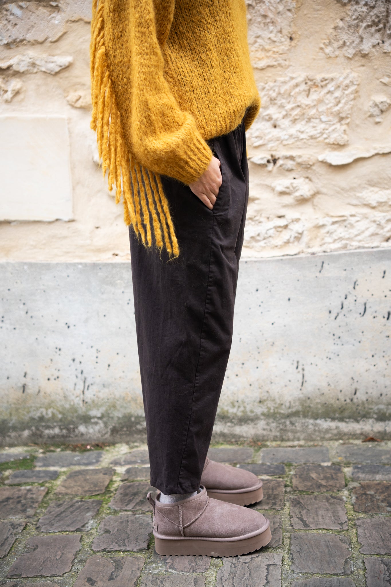 pantalon marron