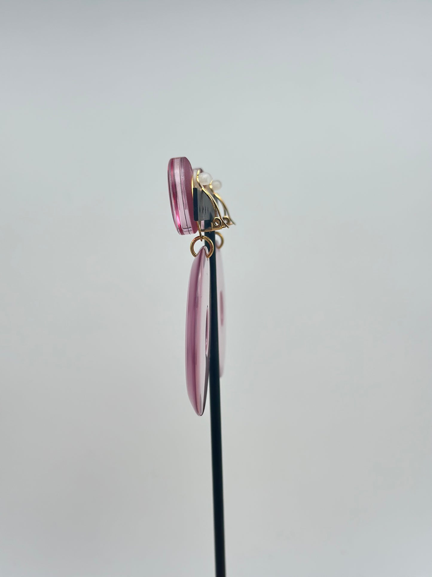Boucles d’oreilles VINYLE - Francine BRAMLI