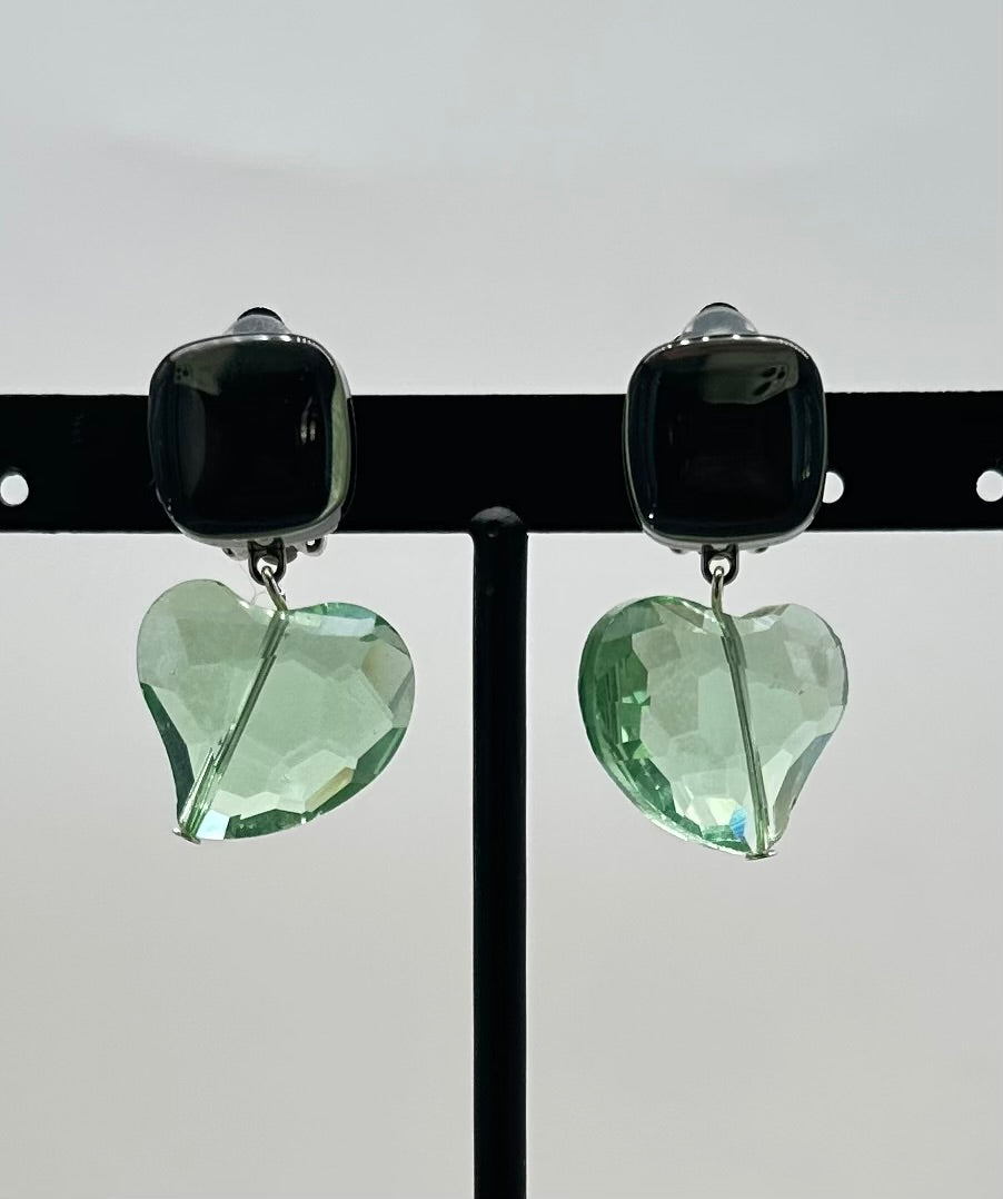 BOUCLES D'OREILLES ÉLÉMENTS SCINTILLANTS - Francine BRAMLI