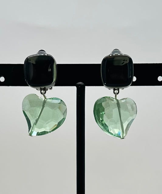 BOUCLES D'OREILLES ÉLÉMENTS SCINTILLANTS - Francine BRAMLI