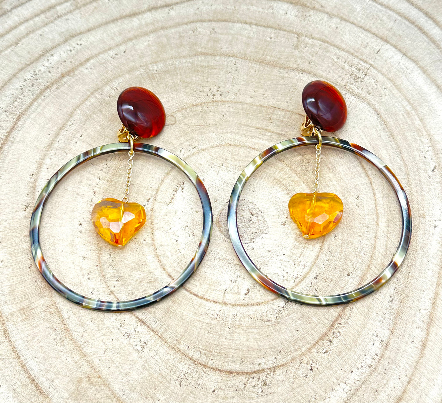BOUCLES D'OREILLES CREOLES - Francine BRAMLI