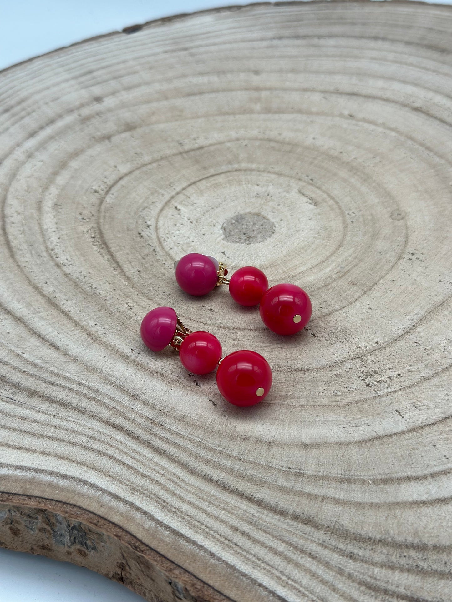 Boucles d’oreilles BOULES - Francine BRAMLI