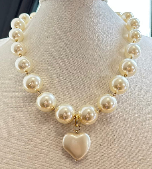 COLLIER PERLES - Francine BRAMLI