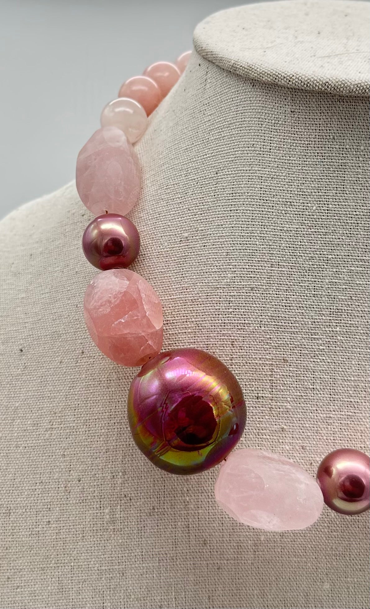 COLLIER PERLES - Francine BRAMLI