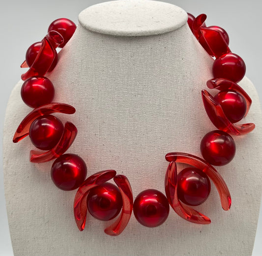 COLLIER PERLES - Francine BRAMLI