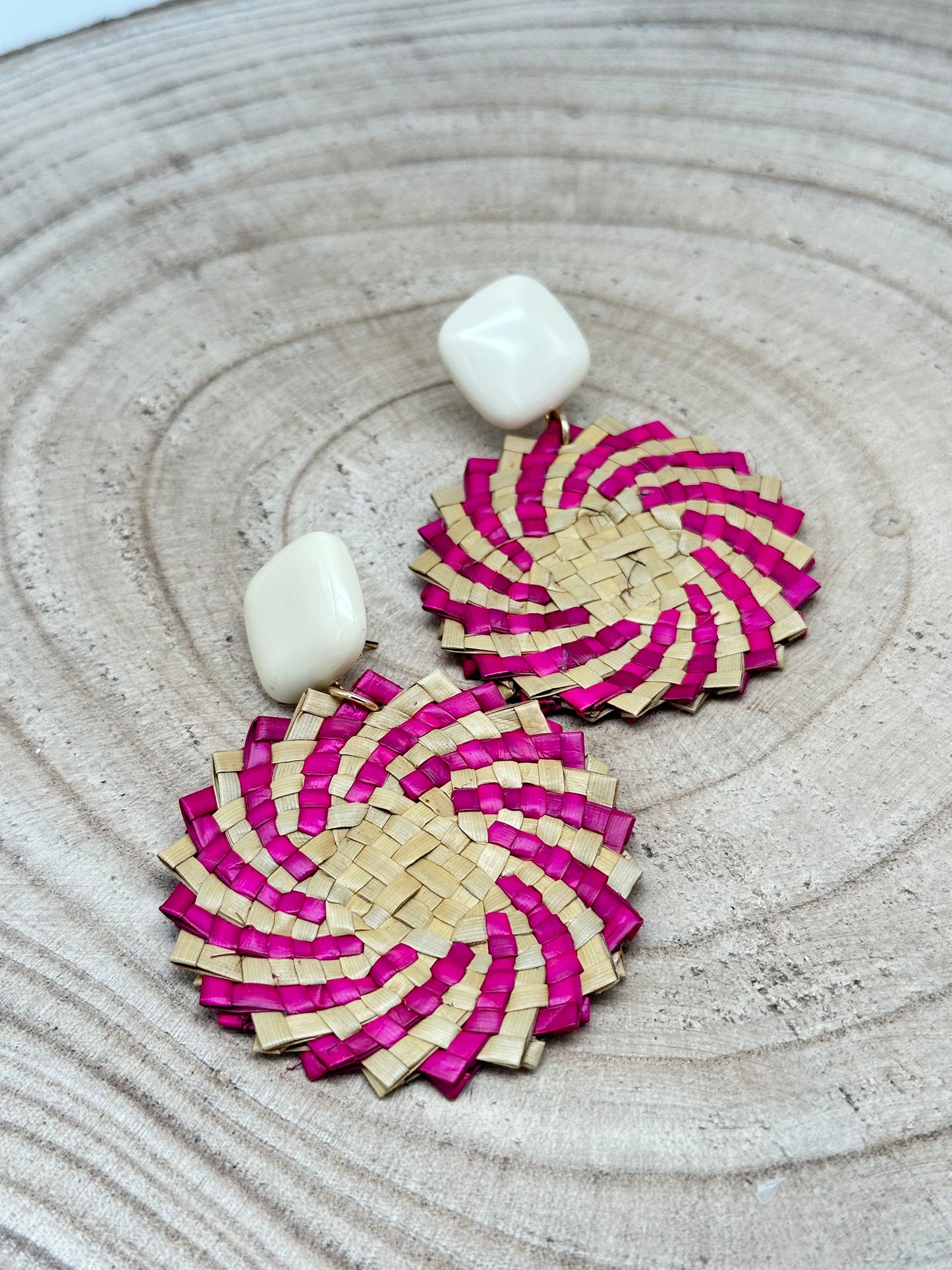Boucles d’oreilles RAMBOUTAN  - Francine BRAMLI
