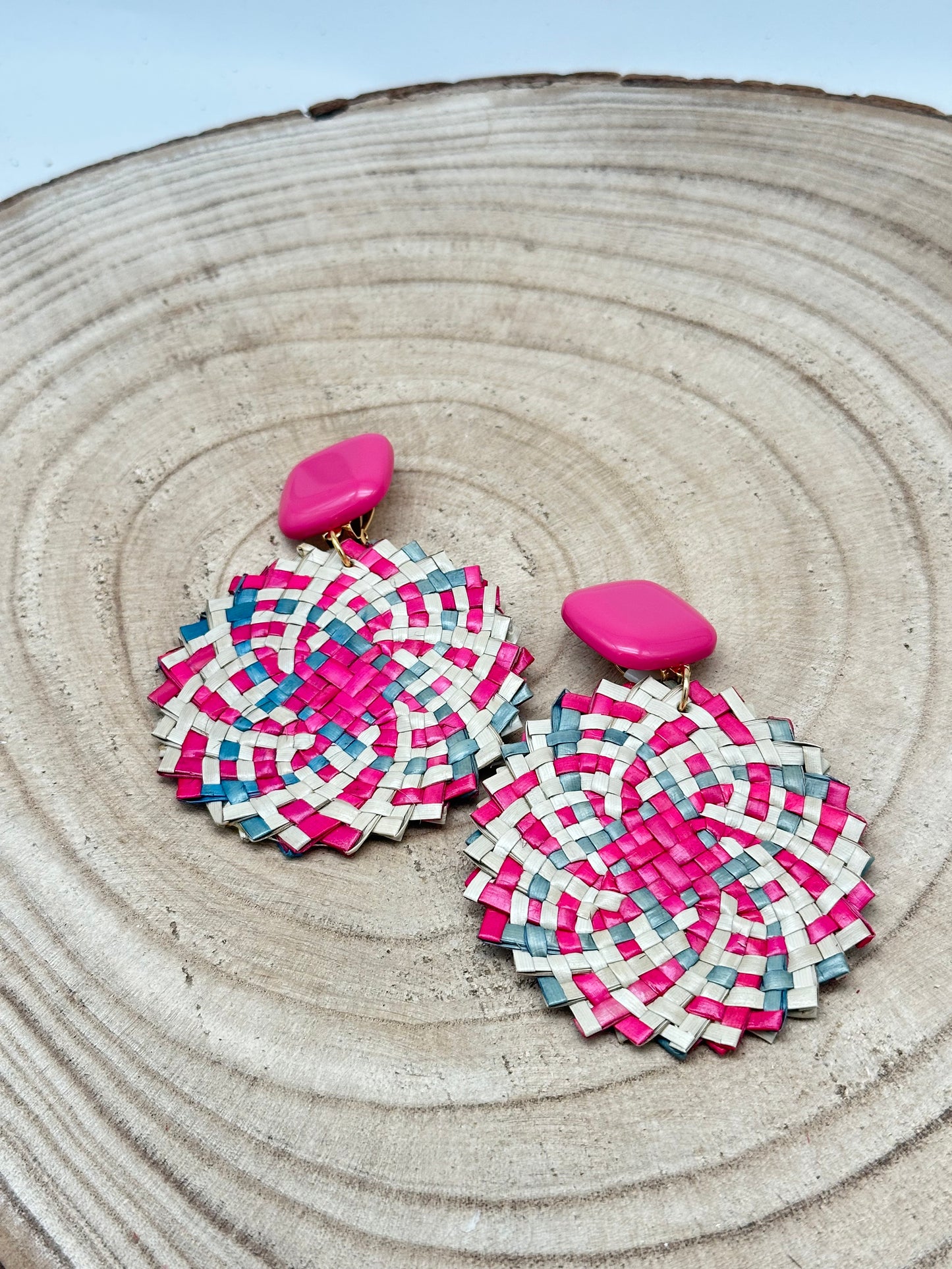 Boucles d’oreilles RAMBOUTAN  - Francine BRAMLI