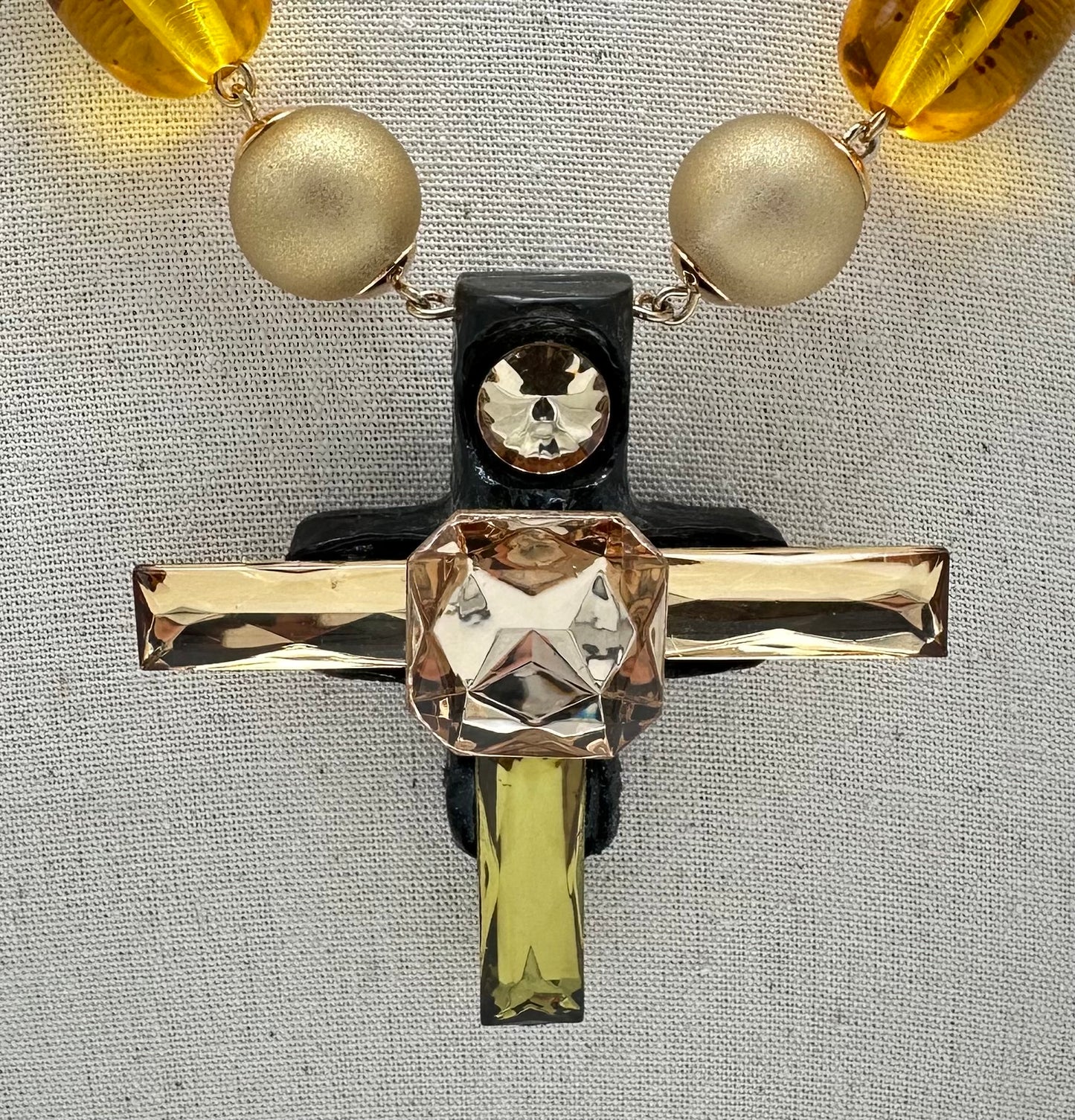 COLLIER éléments scintillants - Francine BRAMLI