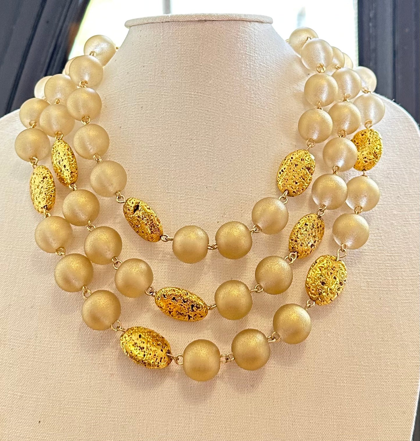 COLLIER PERLES - Francine BRAMLI